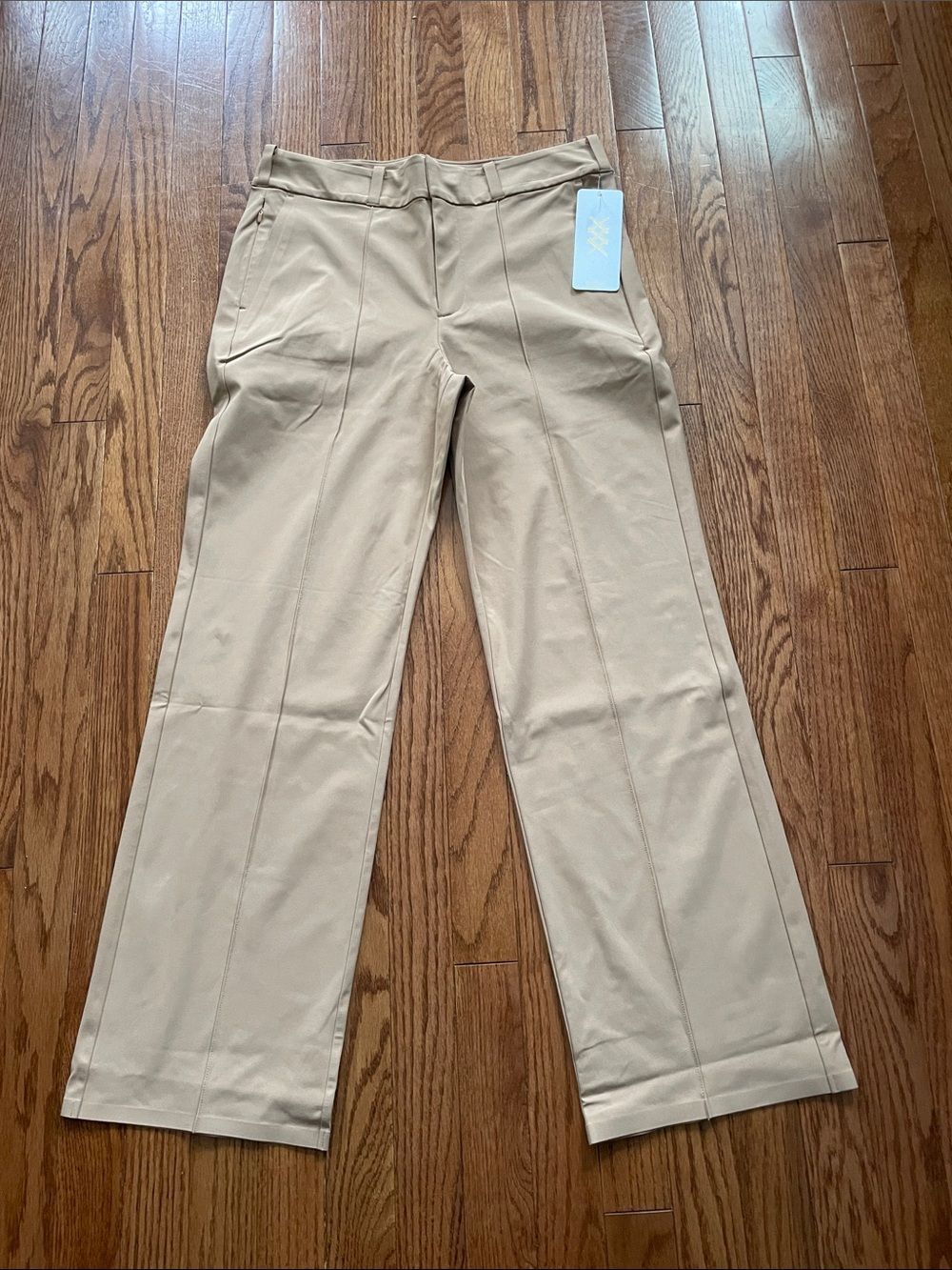 RHONE Camel Birdie Cropped Trouser Women’s Sz 12 NWT